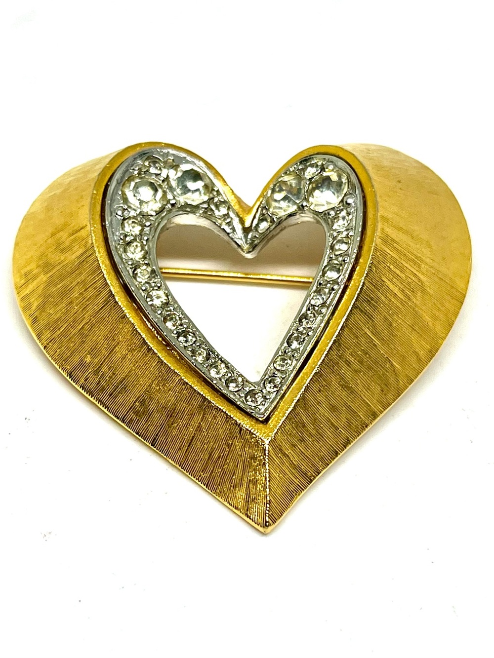 Vintage Heart Brooch